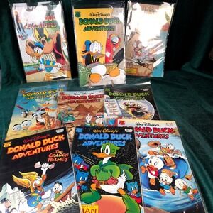 Gladstone Walt Disney's Donald Duck Adventures Comic Lot #25-33
